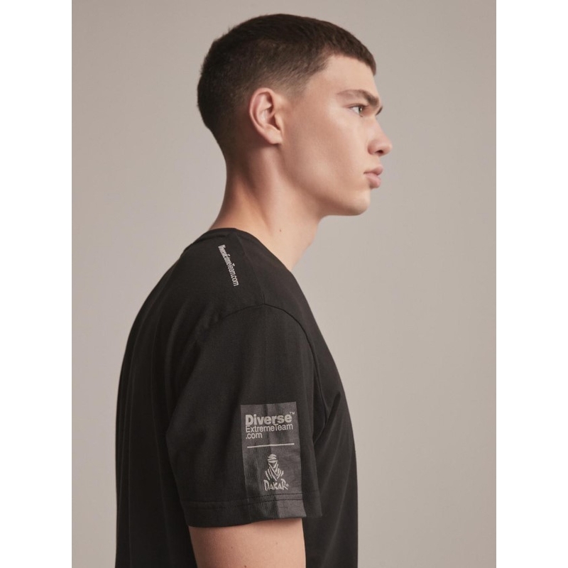 T-shirt DAKAR DKR Logo 423 schwarz Ausverkauf