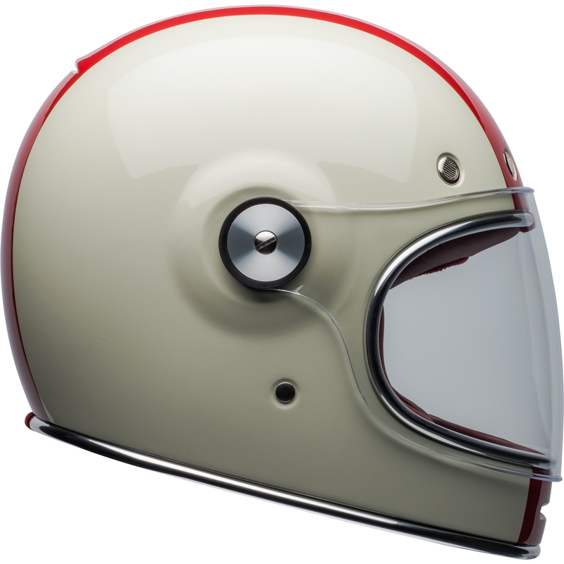 Integral Motorradhelm Bell Bullit DLX Command Vintage weiß-rot-blau
