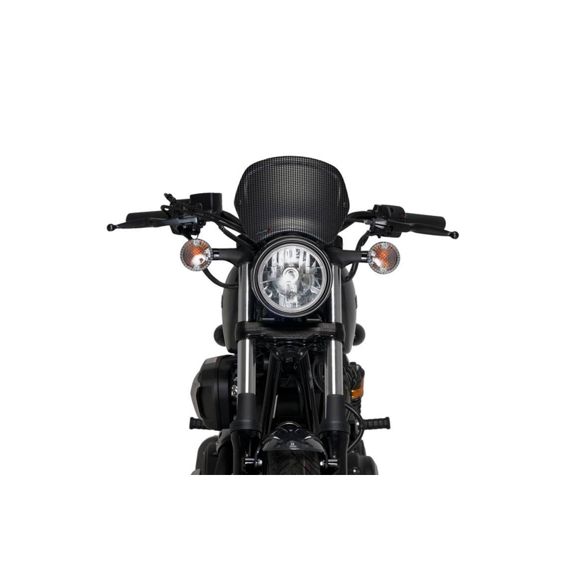 Windschirm PUIG FRONTAL PLATE carbon look