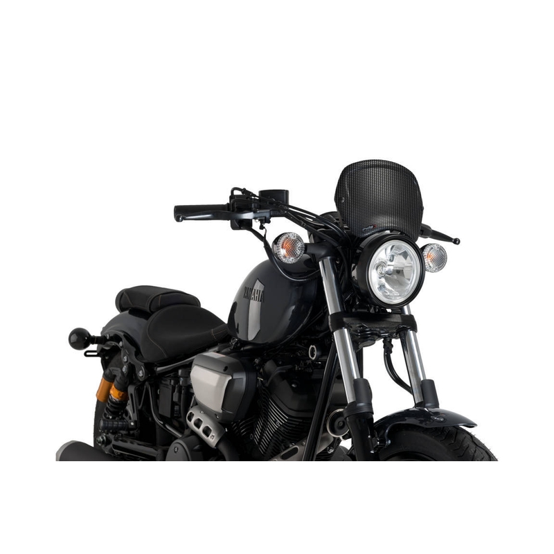 Windschirm PUIG FRONTAL PLATE carbon look