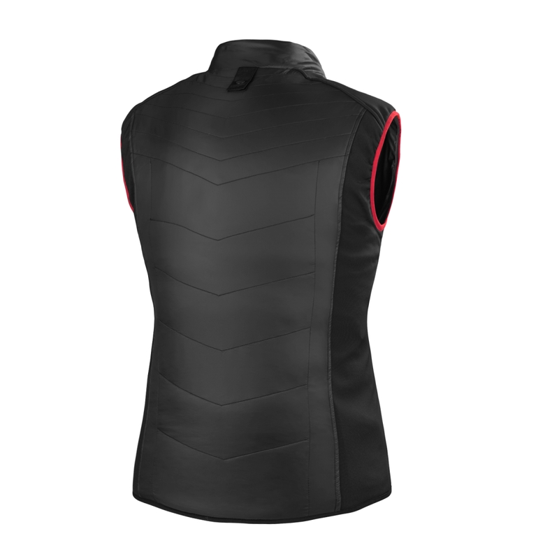 Shima Powerheat Weste schwarz-rot damen