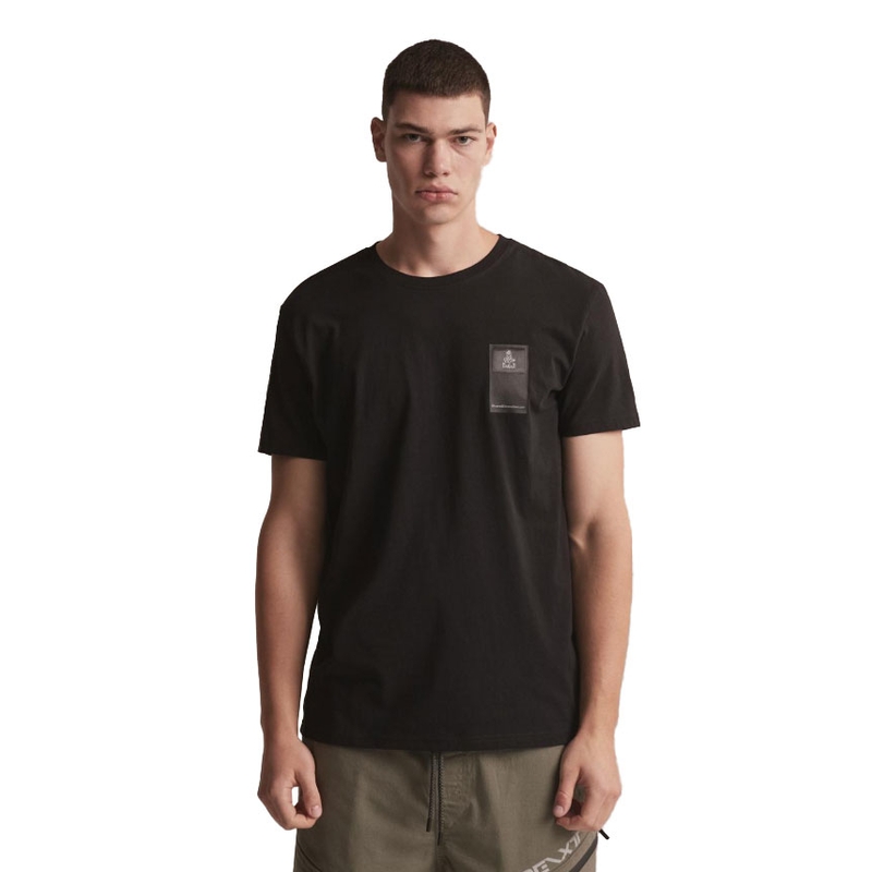 T-shirt DAKAR DKR Patch schwarz