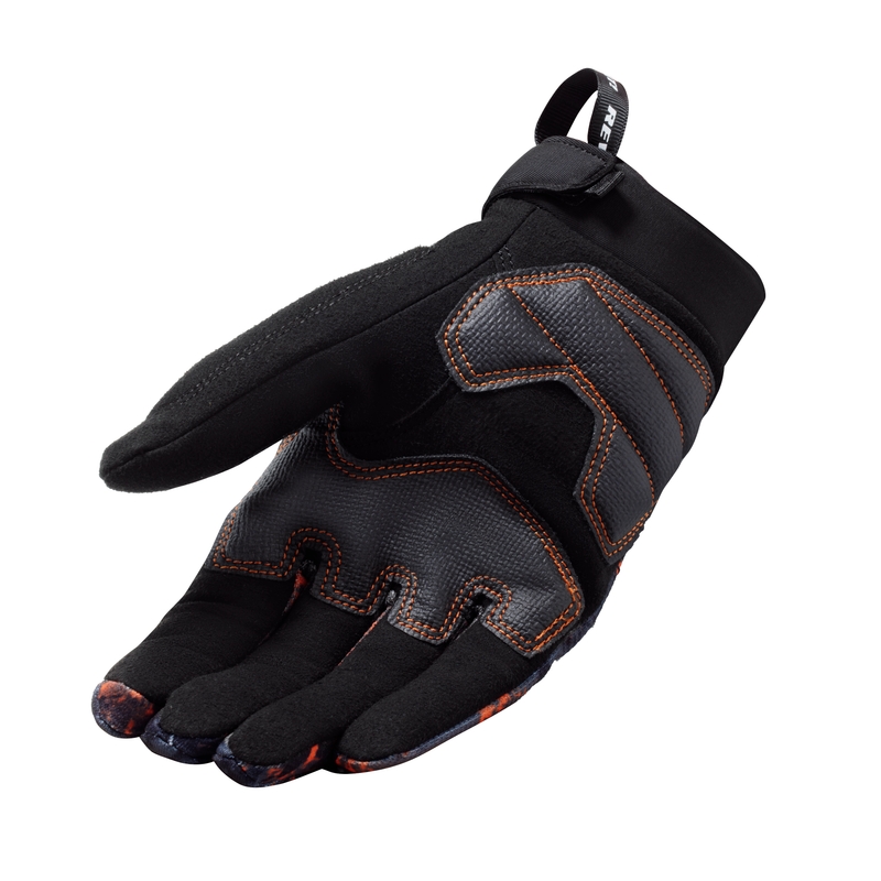 Motorradhandschuhe Revit Continent schwarz-orange