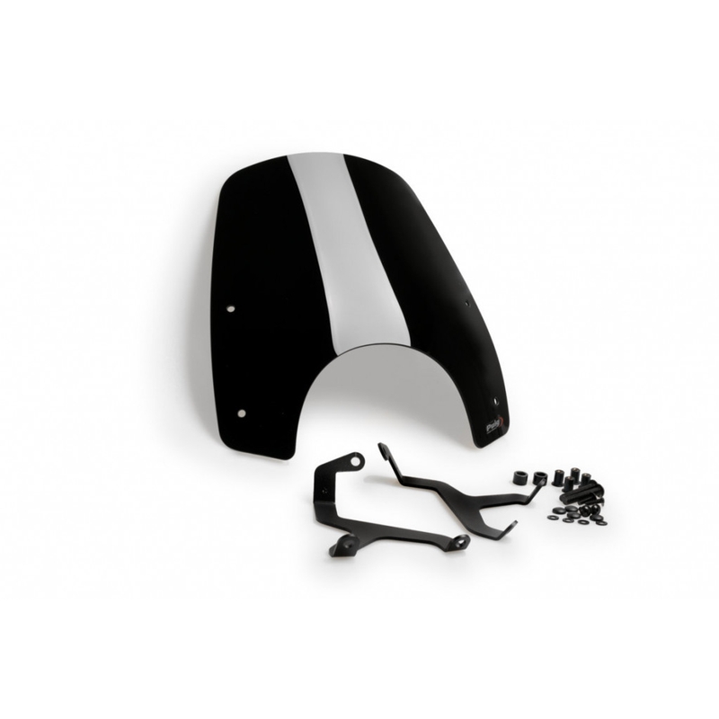 Windshield New Generation Sport PUIG schwarz für HONDA CMX 1100 Rebel 2021-2024