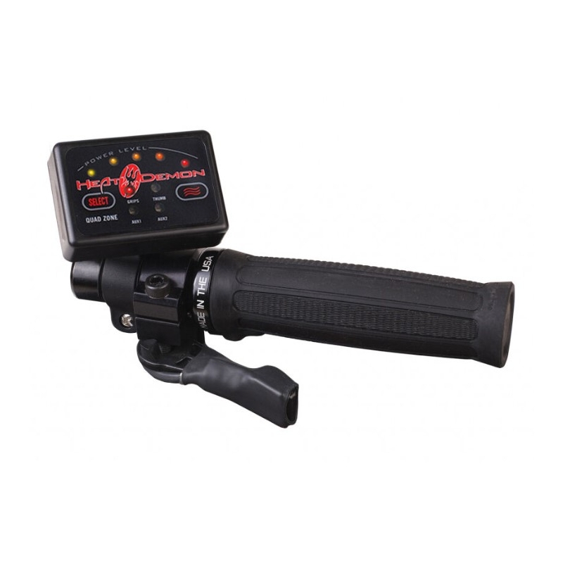 Heizgriffe SYMTEC ATV Clamp On Quad Zone schwarz