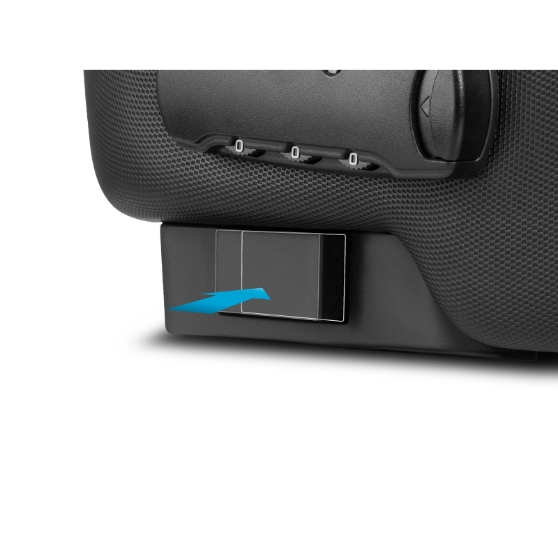 Tanktasche SHAD E091CL for click system With LOCK and Key + ZIP combination lock main compartment