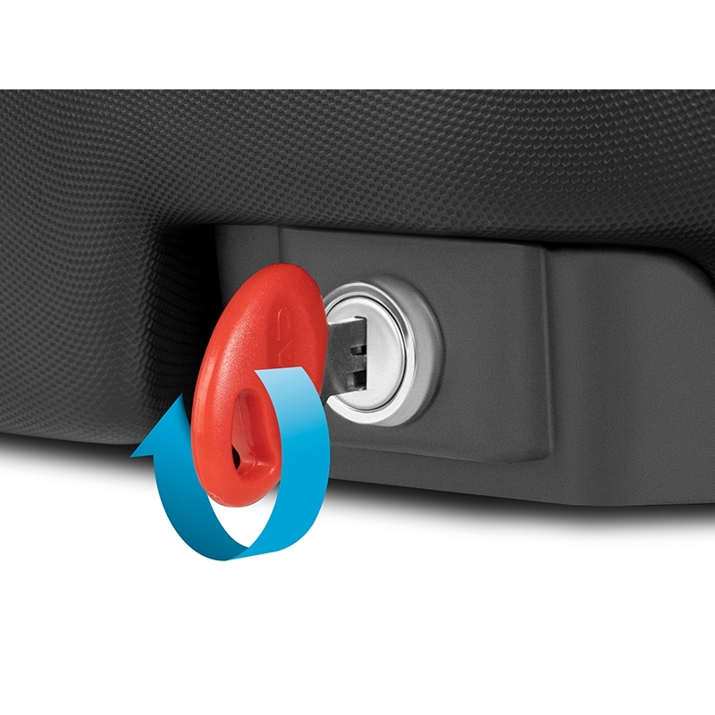 Tanktasche SHAD E091CL for click system With LOCK and Key + ZIP combination lock main compartment