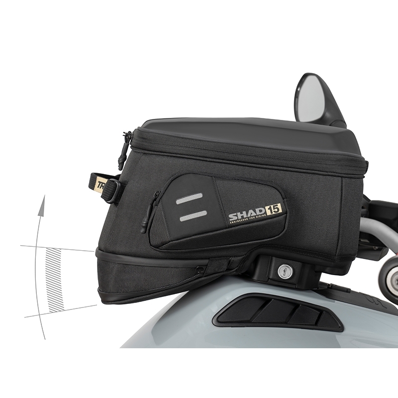 Tanktasche SHAD TR15CL for click system With LOCK and Key