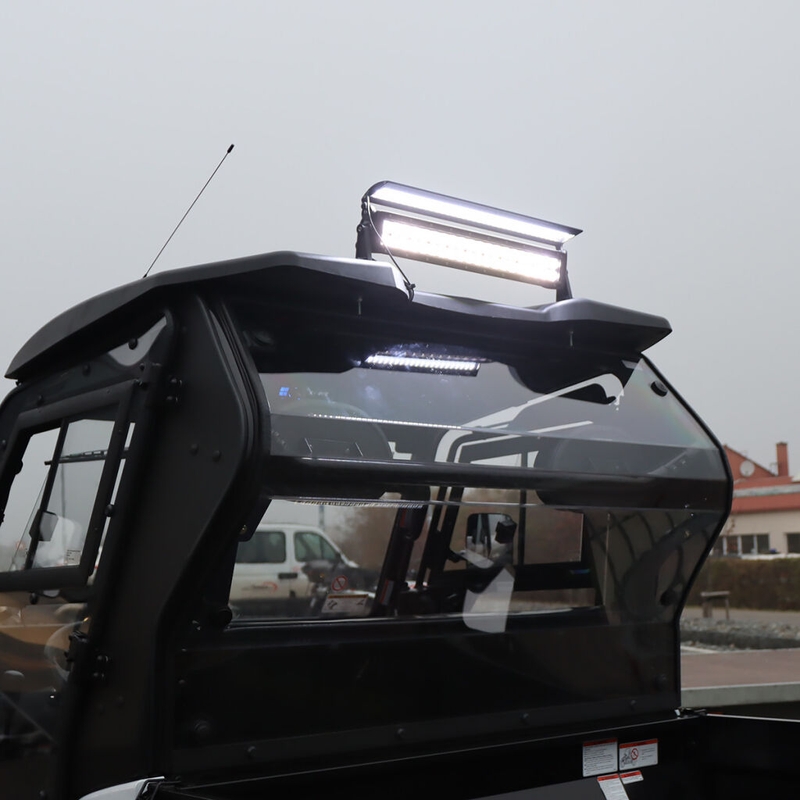 LED-Lichtrampe mit Abdeckung SHARK LED LIGHT BAR 21,5", 6D WITH LED COVER, 120W
