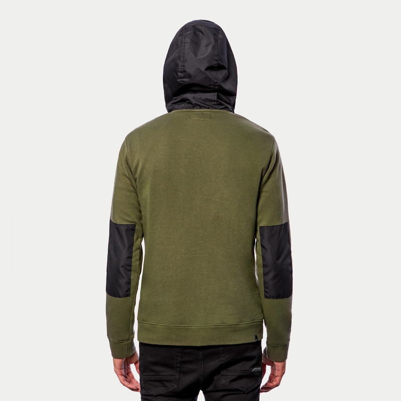 Alpinestars Aligned grün-schwarzer Hoodie