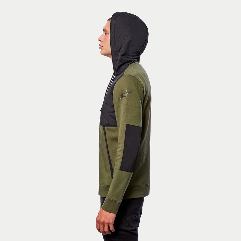Alpinestars Aligned grün-schwarzer Hoodie