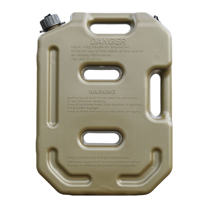 Kunststoffkanister SHARK 10 L mit Entlüftungsventil grün