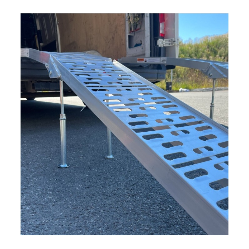 SHARK UTV CZ2015 Aluminium-Klapprampen