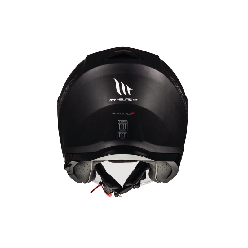 MT Thunder SV Jet Black Open Motorradhelm