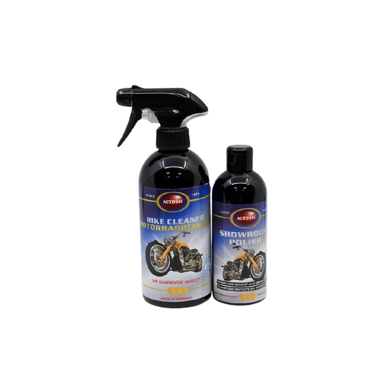 Autosol Motorrad-Reinigungs- und Showroom-Polier-Set