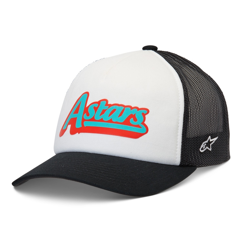 Alpinestars Delivery Trucker Kappe weiß und schwarz