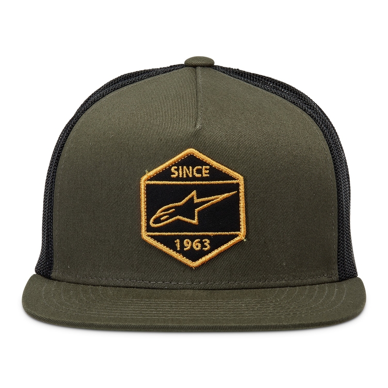 Alpinestars Bolt Trucker Kappe grün-schwarz