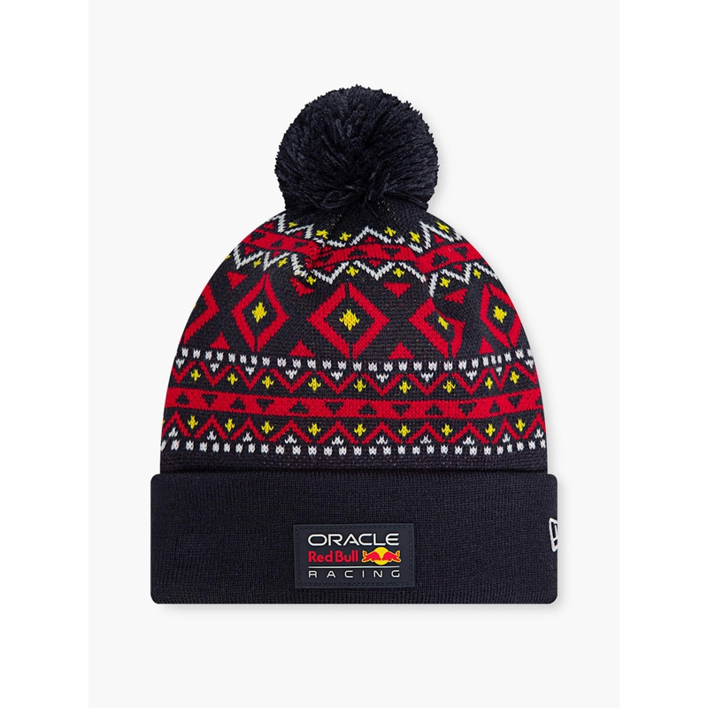 Mütze mit Bommel KTM Red Bull Racing F1 blau-rot