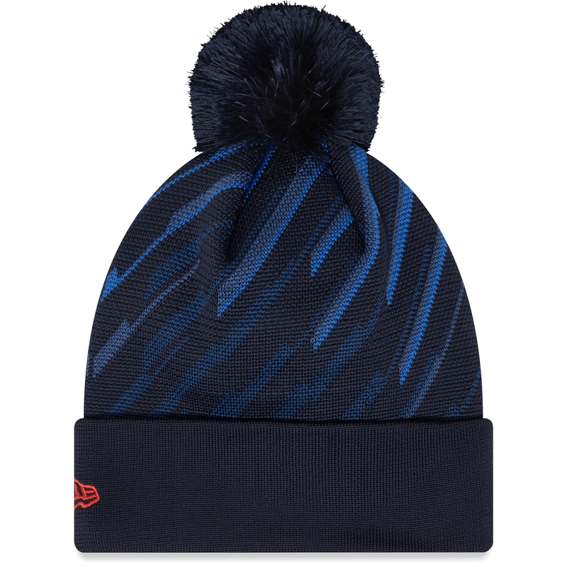 Mütze mit Bommel Red Bull Racing F1 blau