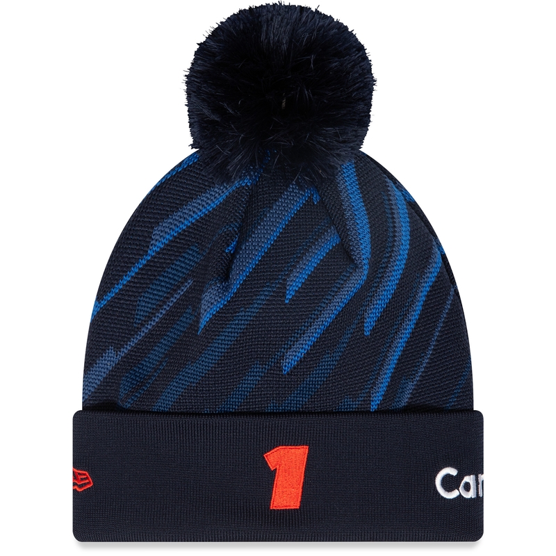 Kindermütze mit Bommel KTM Red Bull Racing F1 blau