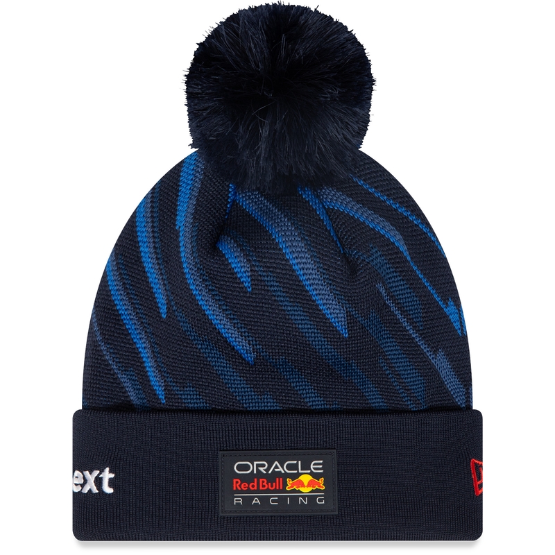 Kindermütze mit Bommel KTM Red Bull Racing F1 blau