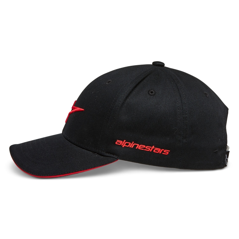 Alpinestars Rostrum Hat schwarz und rot