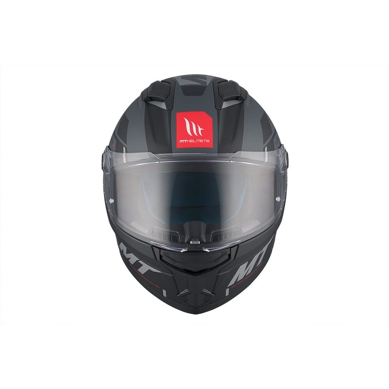 MT Stinger 2 Solid Zivze Schwarz-Grau Matte Integral Motorradhelm Ausverkauf