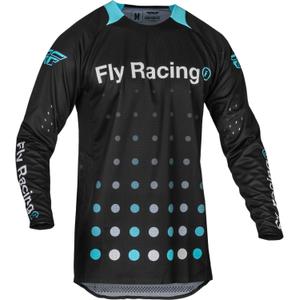 Motocross Trikot FLY Racing Evolution DST 2024 schwarz und blau
