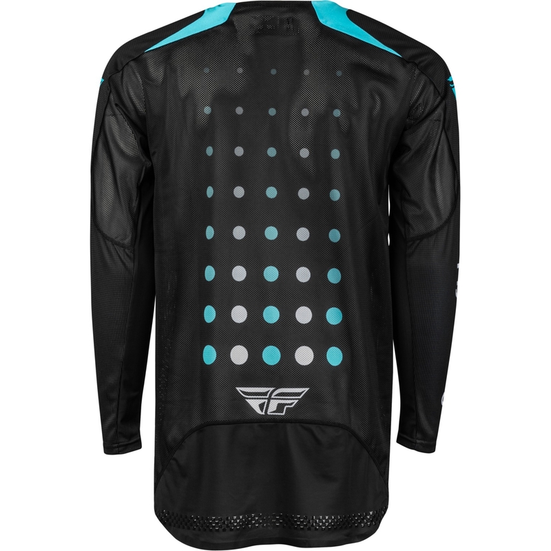 FLY Racing Evolution DST Motocross Trikot schwarz-blau Abverkauf Ausverkauf