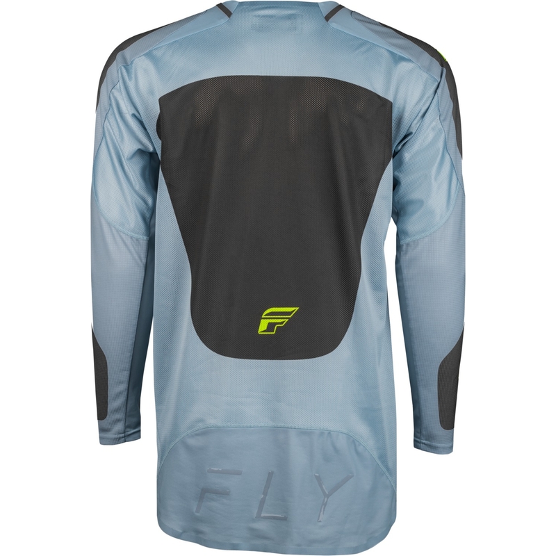 Motocross Trikot FLY Racing Evolution DST grau-schwarz-neongrün Abverkauf Ausverkauf