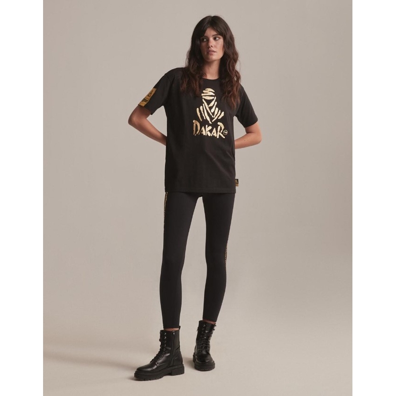 Damen-T-Shirt DAKAR DKR VIP 38 schwarz