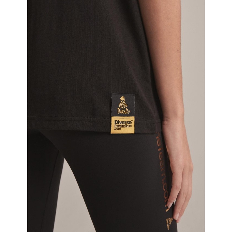 Damen-T-Shirt DAKAR DKR VIP 38 schwarz