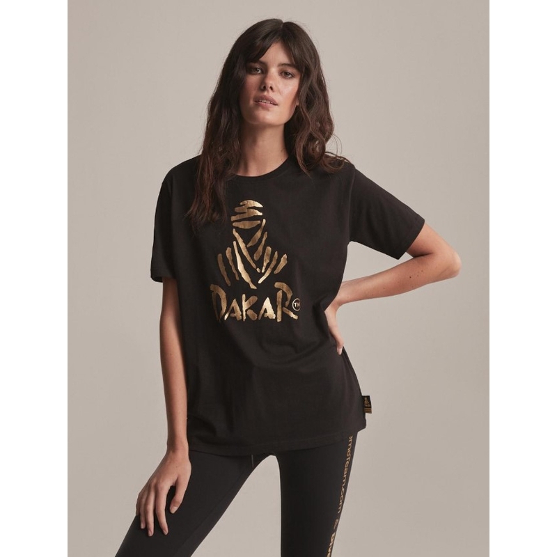 Damen-T-Shirt DAKAR DKR VIP 38 schwarz