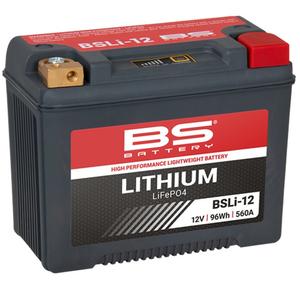 Lithium-Motorradbatterie BS-BATTERY BSLI-12