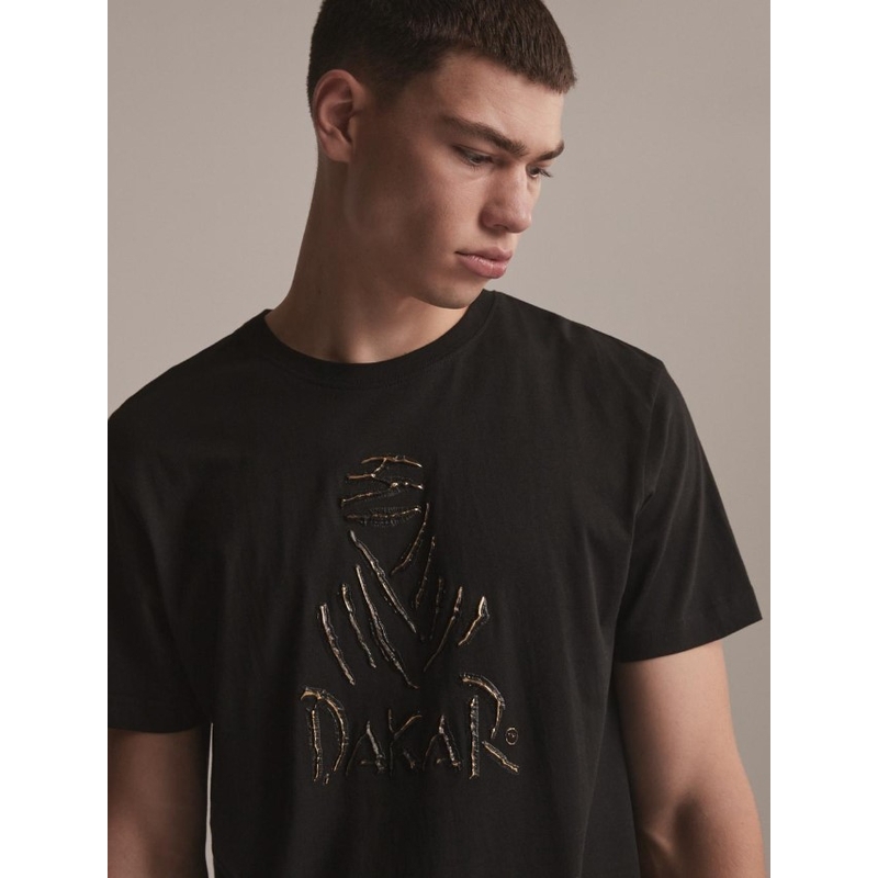 T-shirt DAKAR DKR VIP CR schwarz