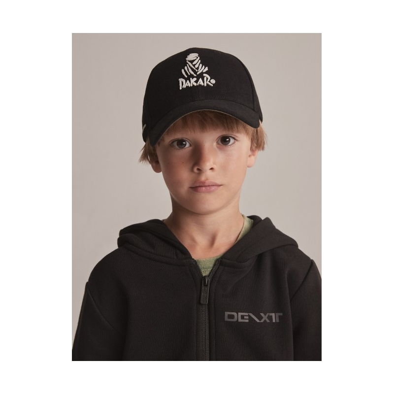 Kindermütze DAKAR DKR Kid A4 4 schwarz