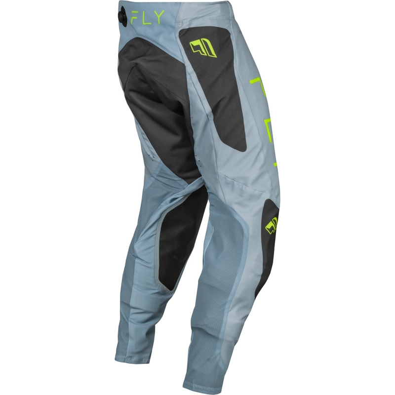 Motocross Hose FLY Racing Evolution DST 2024 grau-schwarz-fluo grün Ausverkauf