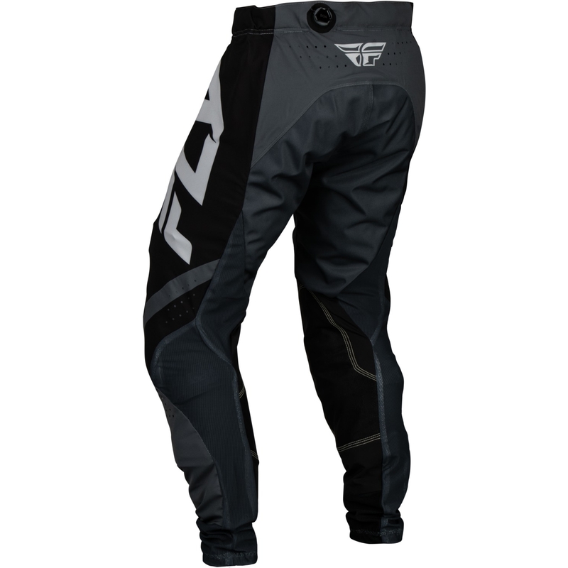 FLY Racing Lite Motocrosshose dunkelgrau-schwarz Abverkauf Ausverkauf