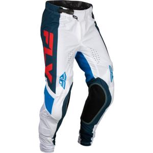 Motocross-Hose FLY Racing Lite 2024 rot-weiß-blau