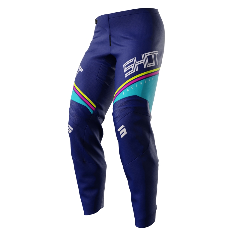 Kinder Motocross-Hose Shot Indy Blau Ausverkauf