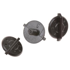 Cassida Cross Cup Helm Visierschraubensatz schwarz