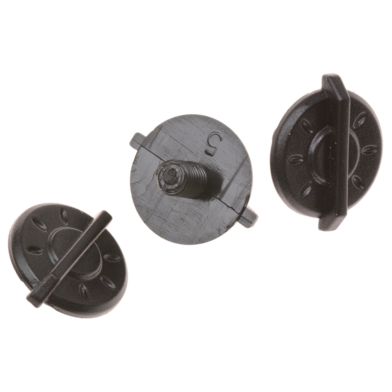 Cassida Cross Cup Helm Visierschraubensatz schwarz