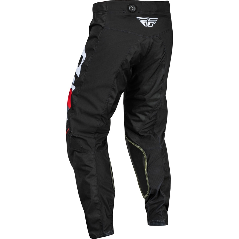 FLY Racing Kinetic Prix Motocrosshose rot-grau-weiß