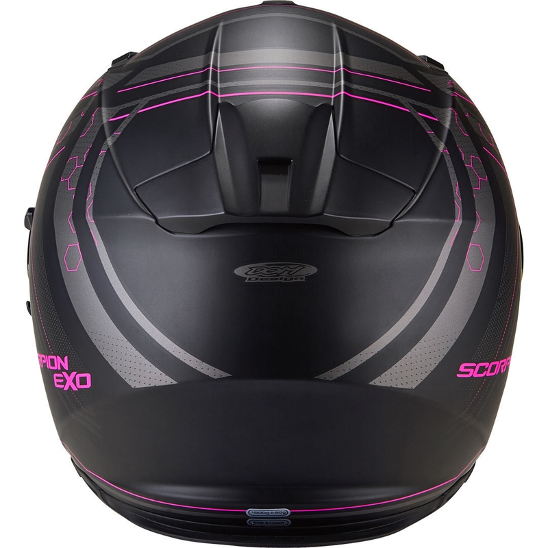 Integral Motorradhelm Scorpion EXO-510 Air Sync schwarz matt-pink