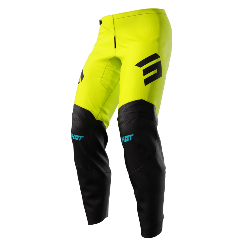 Kinder Motocross Hose Shot Iron fluo gelb Ausverkauf