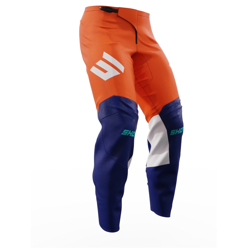 Kinder-Motocross-Hose Shot Iron orange Ausverkauf