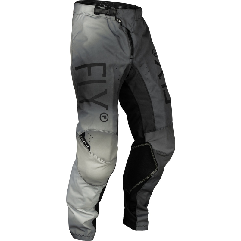 FLY Racing Kinetic Prodigy Kinder Motocross Hose Schwarz-Grau Ausverkauf