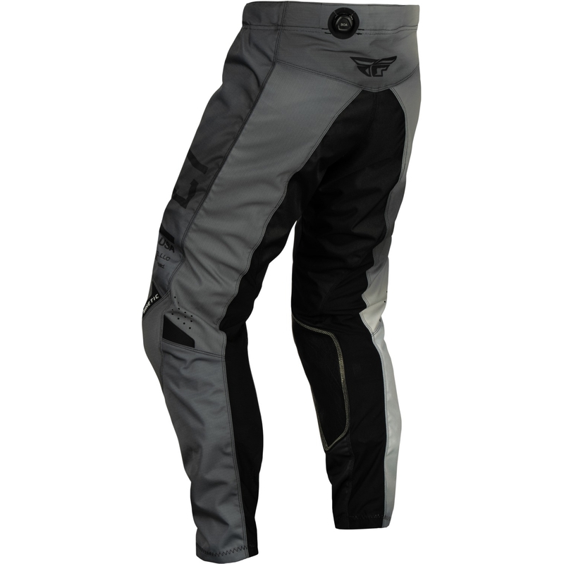 FLY Racing Kinetic Prodigy Kinder Motocross Hose Schwarz-Grau Ausverkauf