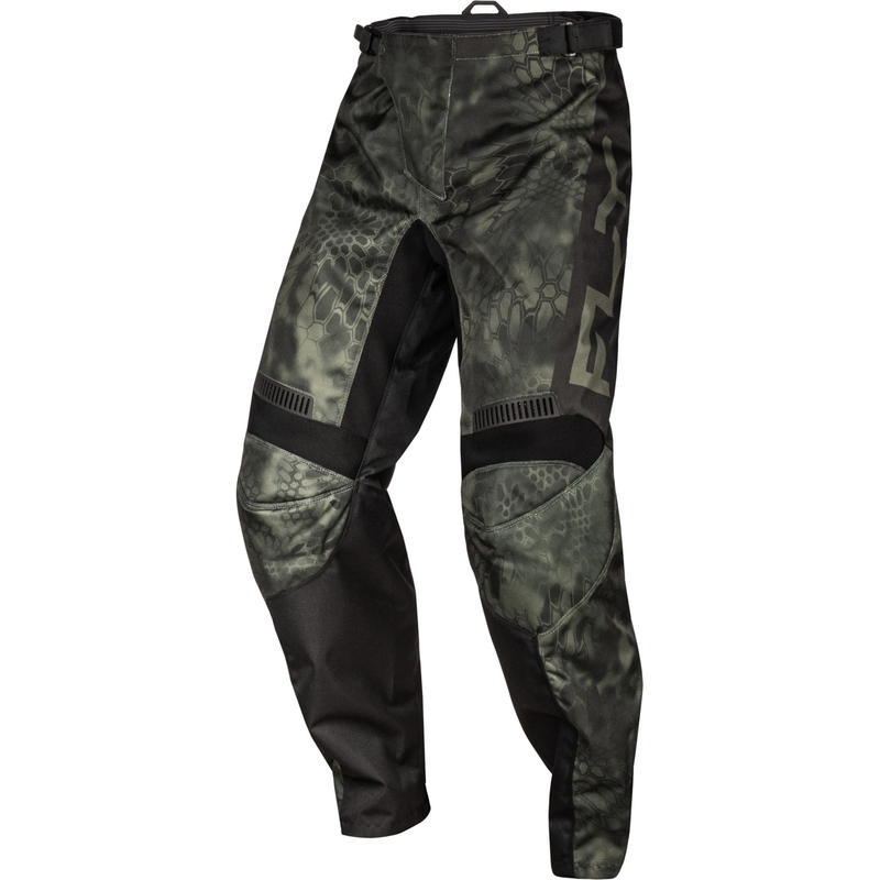 Motocross-Hose FLY Racing F-16 Kryptek 2024 grau-schwarz
