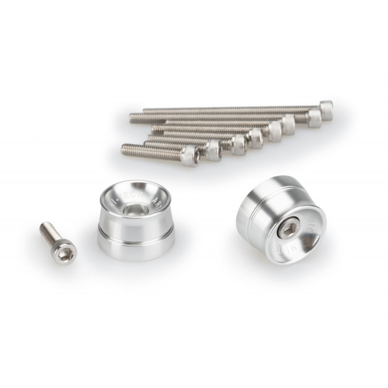 Bar ends PUIG SPEED silber